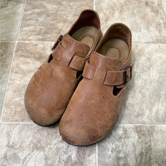 Birkenstock London Oiled Leather 37 Narrow - Picture 1 of 8